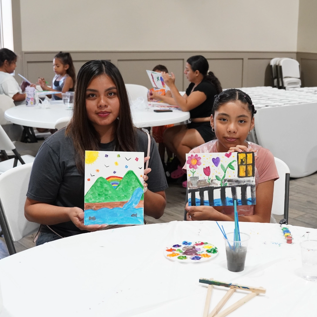 Actividad familiar de la comunidad