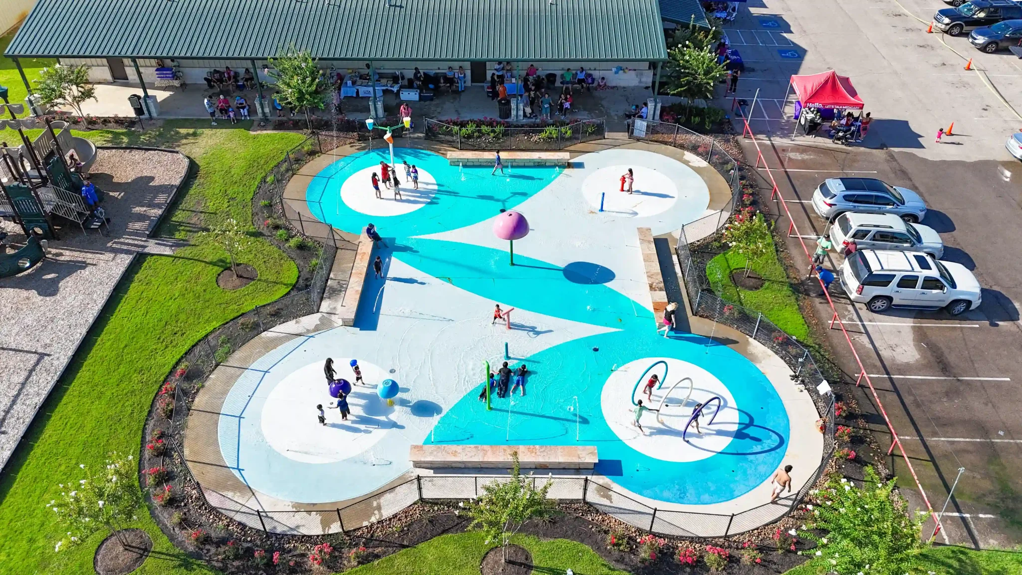 Área recreativa de la comunidad